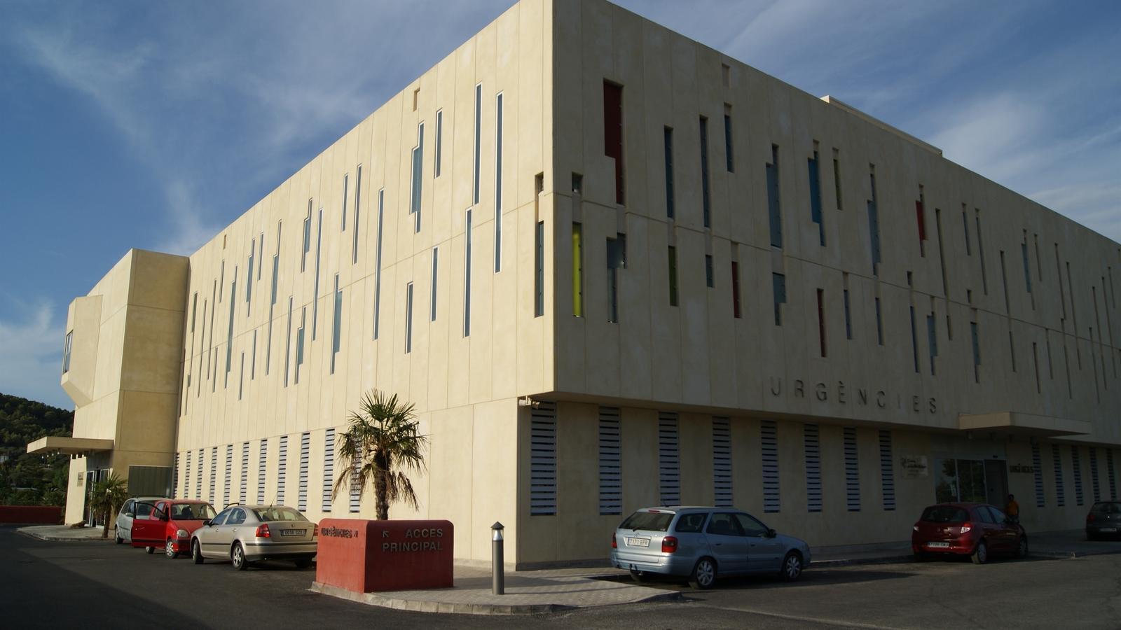 Edifici d'Urgències a Sant Antoni.