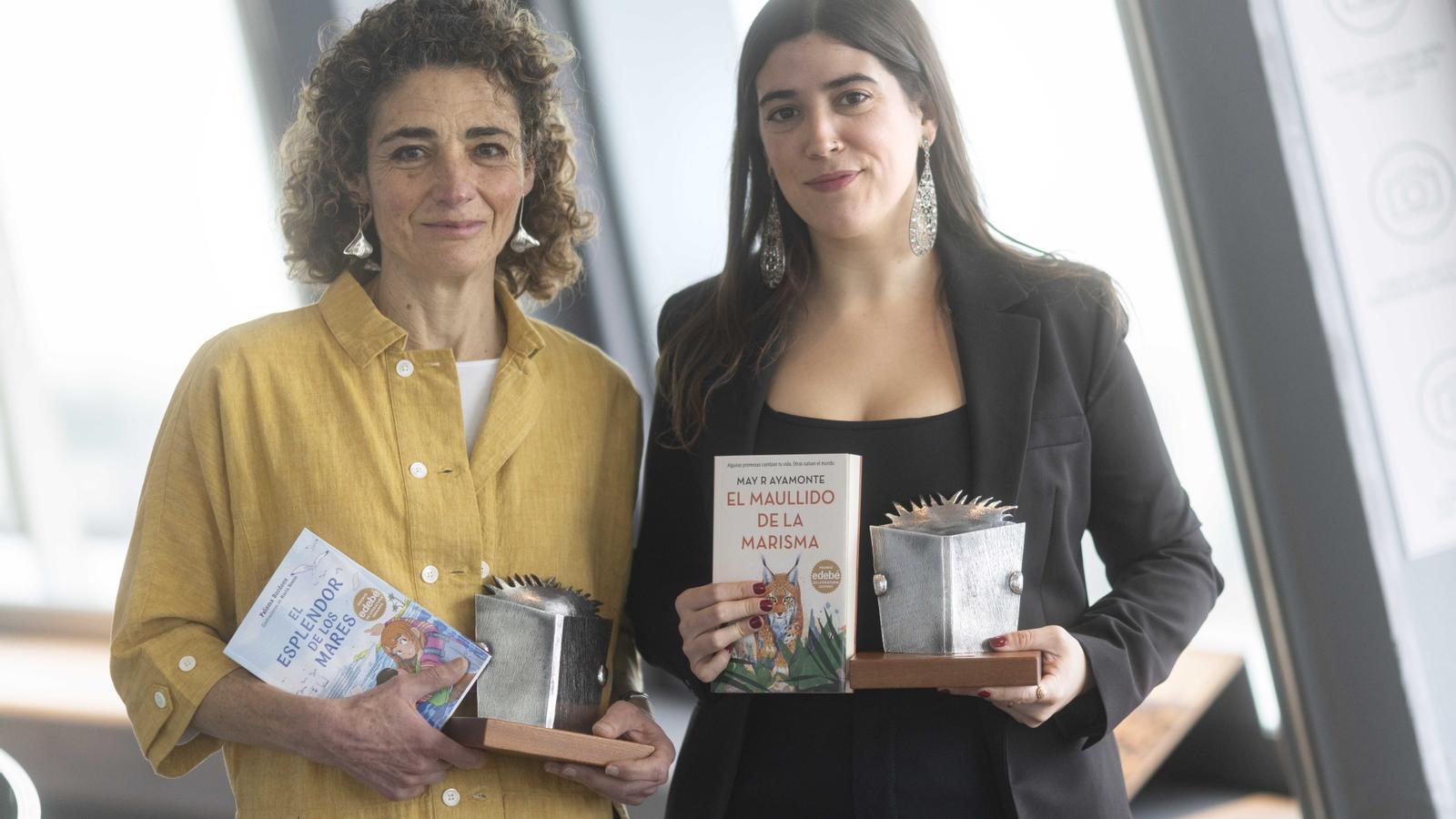 Bordons i Ayamonte, les dues guanyadores dels premis Edebé