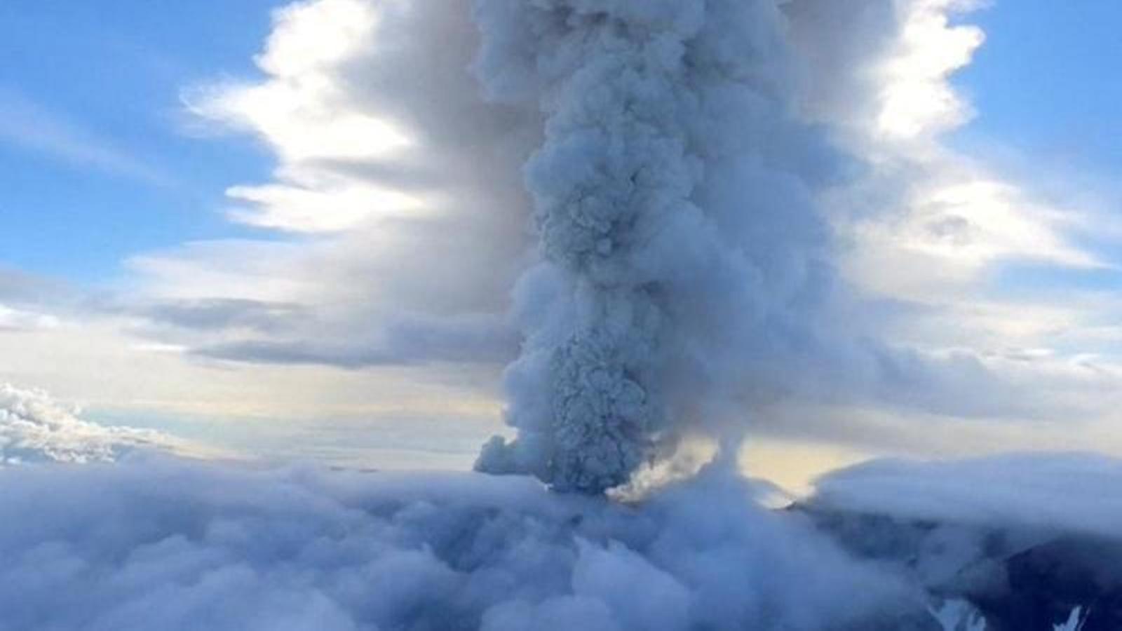 The Krasheninnikov volcano on Russia's Kamchatka Peninsula, which had been dormant since 1463, erupted on Sunday, five days after the 8.8 magnitude earthquake in the region.
