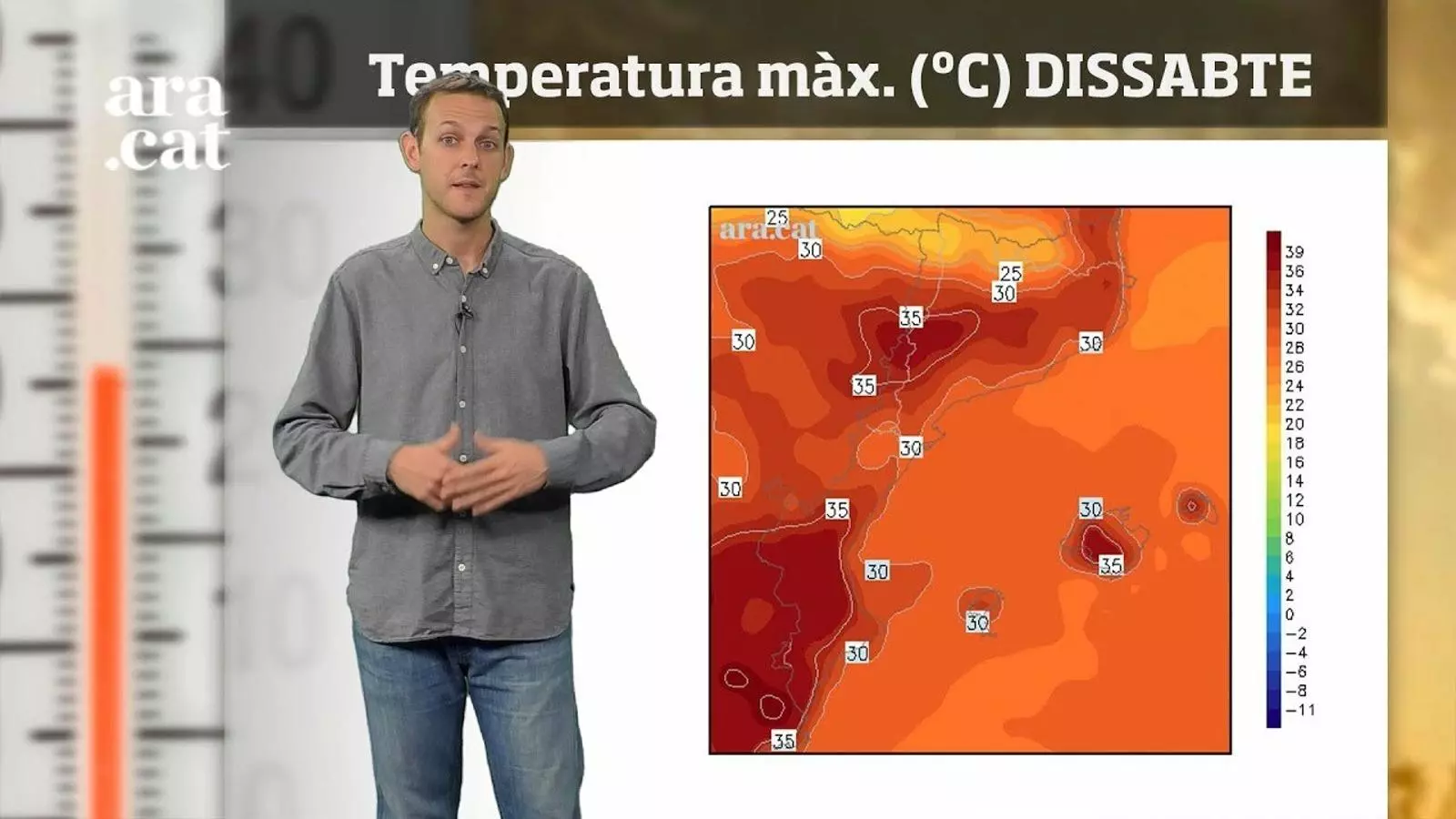 La méteo en 1 minut: s’acaba la calor més intensa