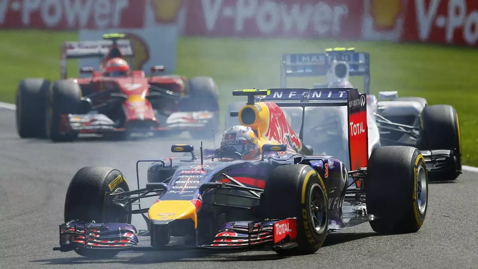 Daniel Ricciardo ha guanyat el GP de Bèlgica de F-1 / YVES HERMAN / REUTERS