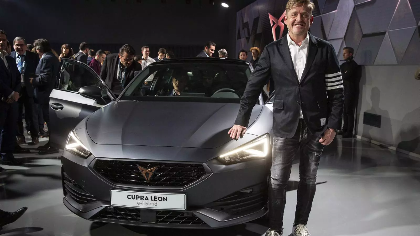 Wayne Griffiths, el dia de la presentació del Cupra León.