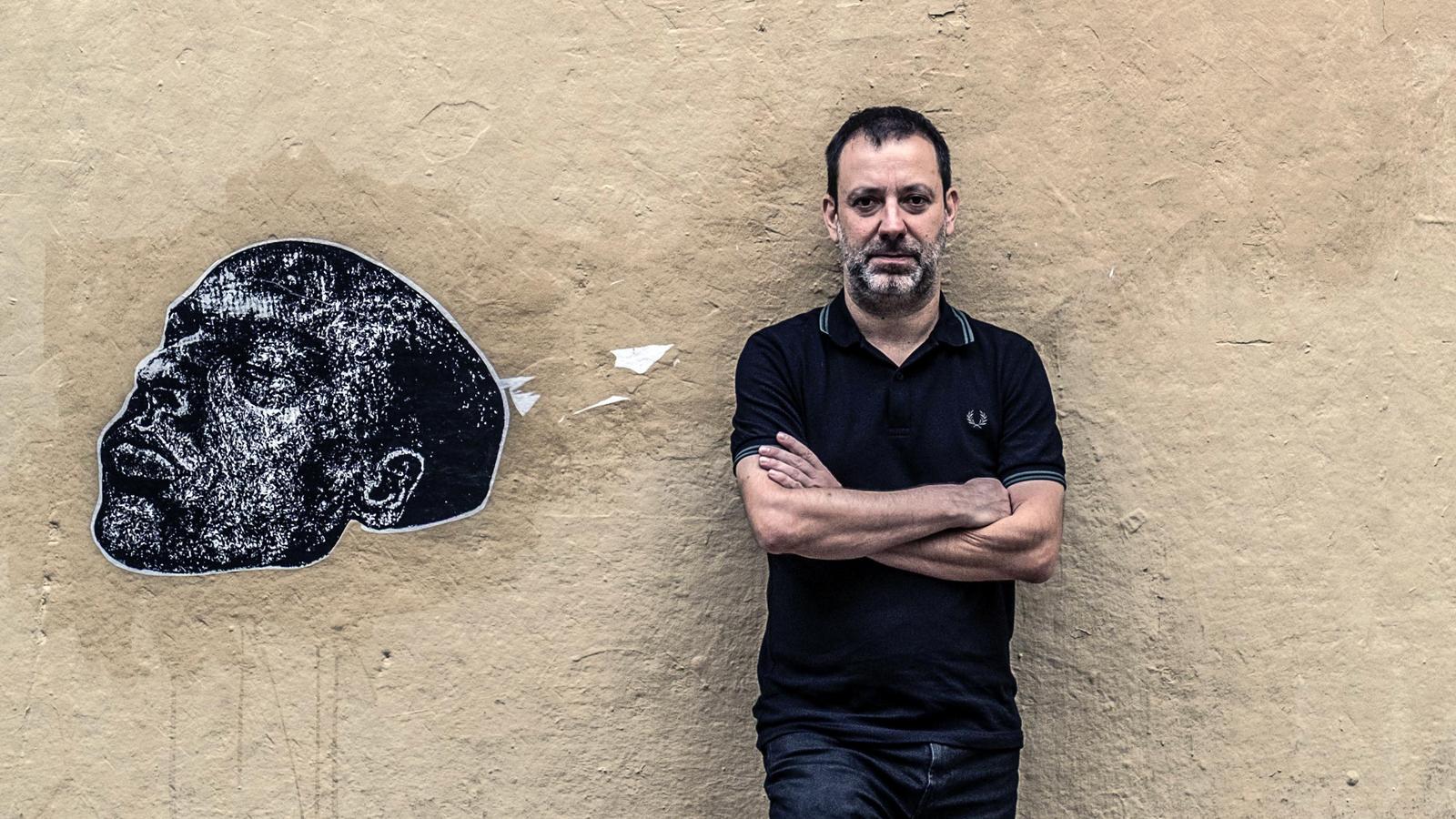 Mazoni, photographed for the interview with ARA