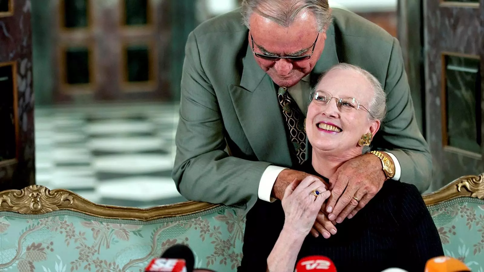 Enric de Dinamarca i la reina Margarida