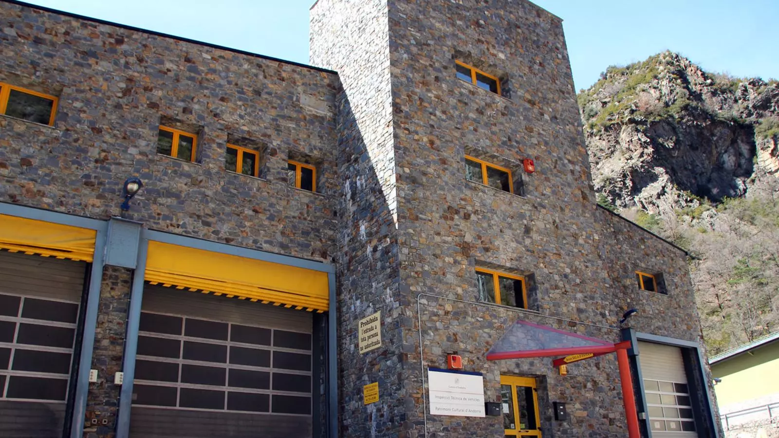 Instal·lacions de la ITV a Aixovall. / ARXIU ANA