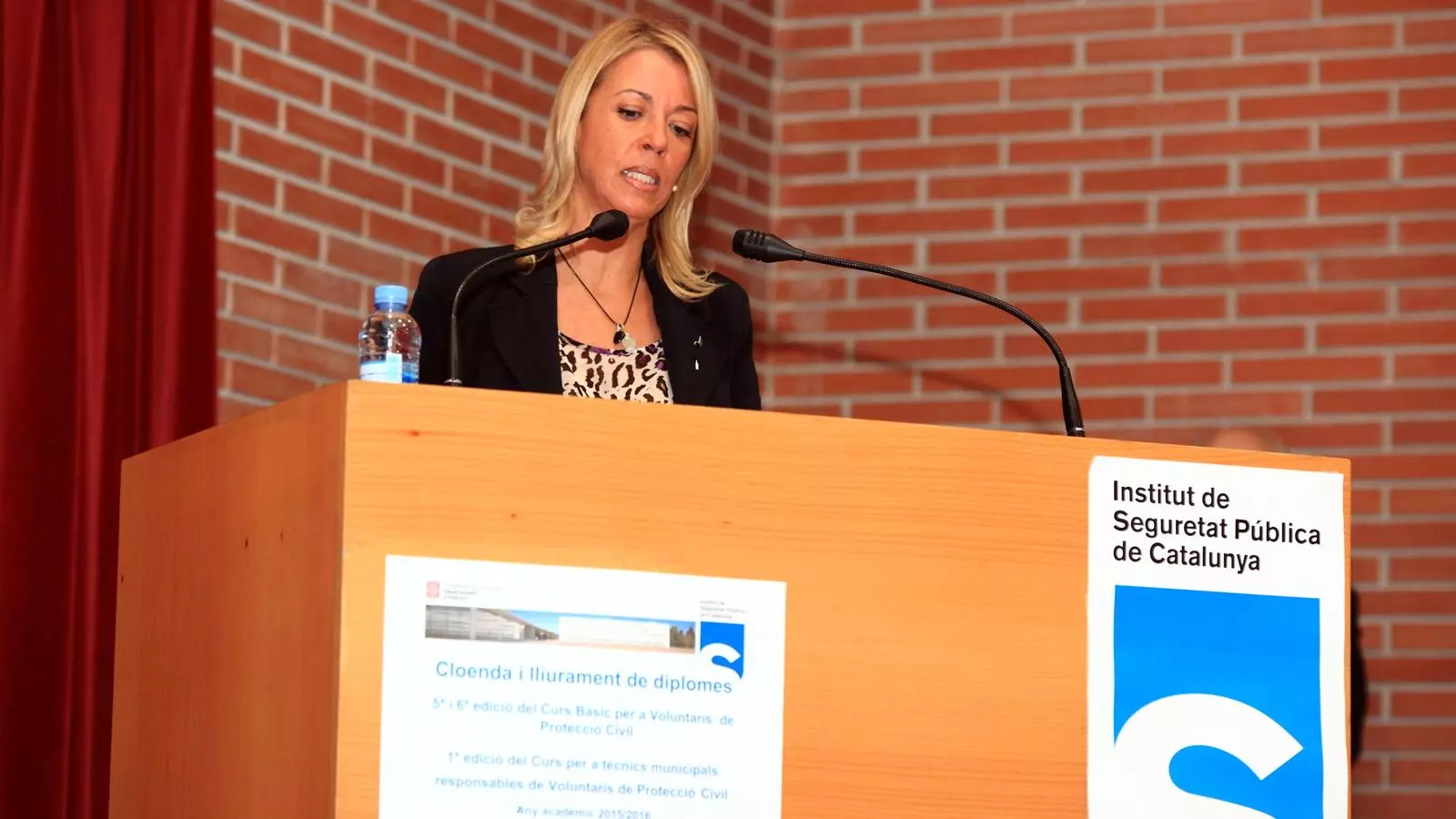 Foto d'arxiu de la fins ara directora de l'Institut de Seguretat Pública, Annabel Marcos