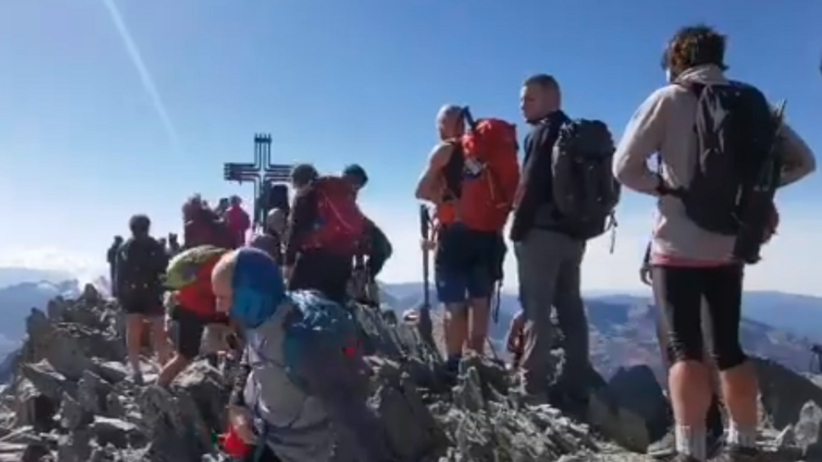 L'aspecte del cim aquest cap de setmana. / AGENTS RURALS GENERALITAT