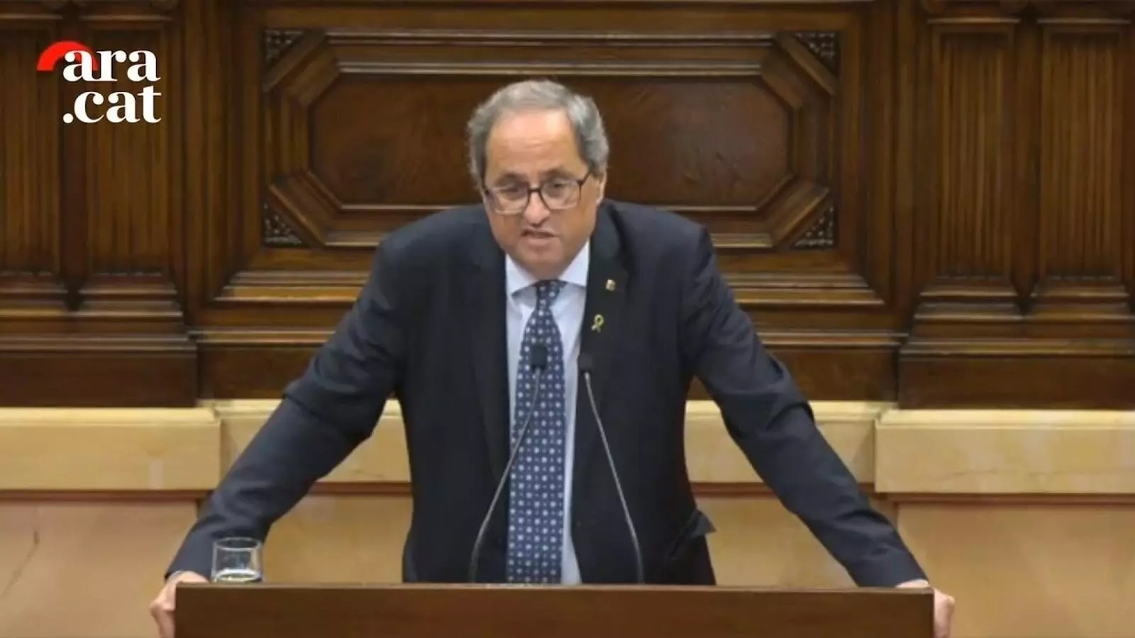 Torra: "Mai permetré que es vulgui associar un moviment radicalment democràtic amb el terrorisme"