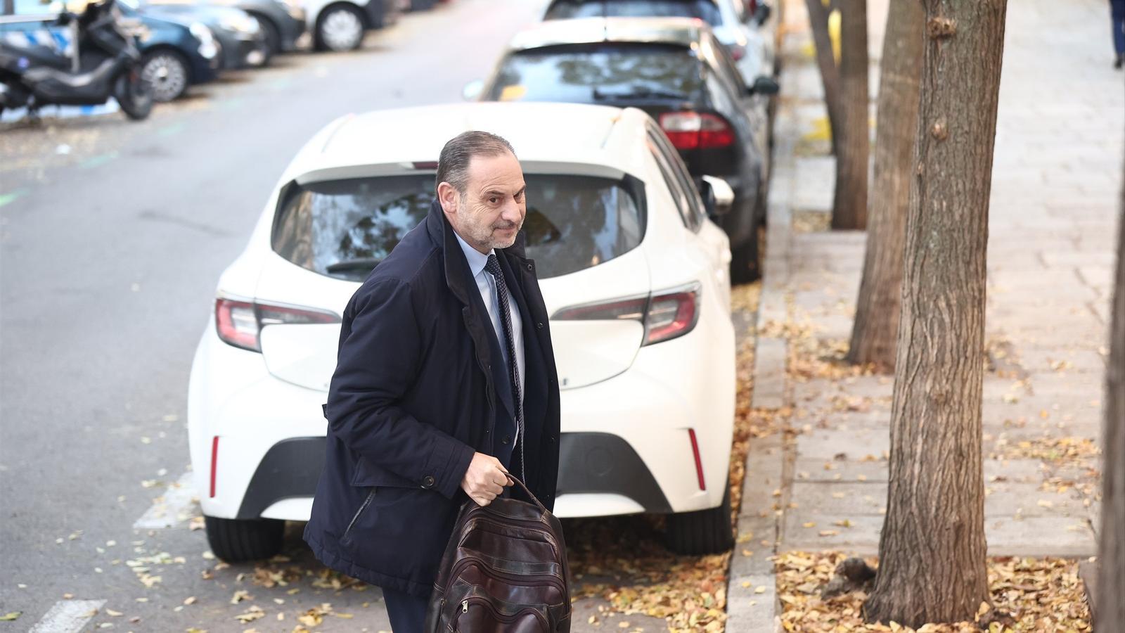 José Luis Ábalos llegando al Tribunal Supremo el pasado 27 noviembre