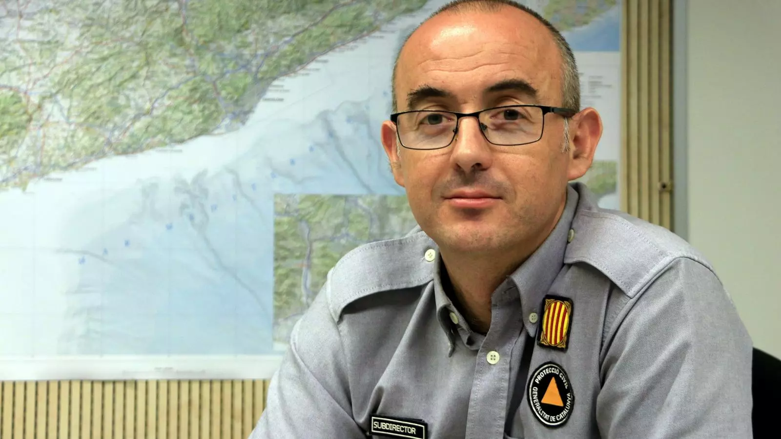 Sergio Delgado, subdirector de Protecció Civil