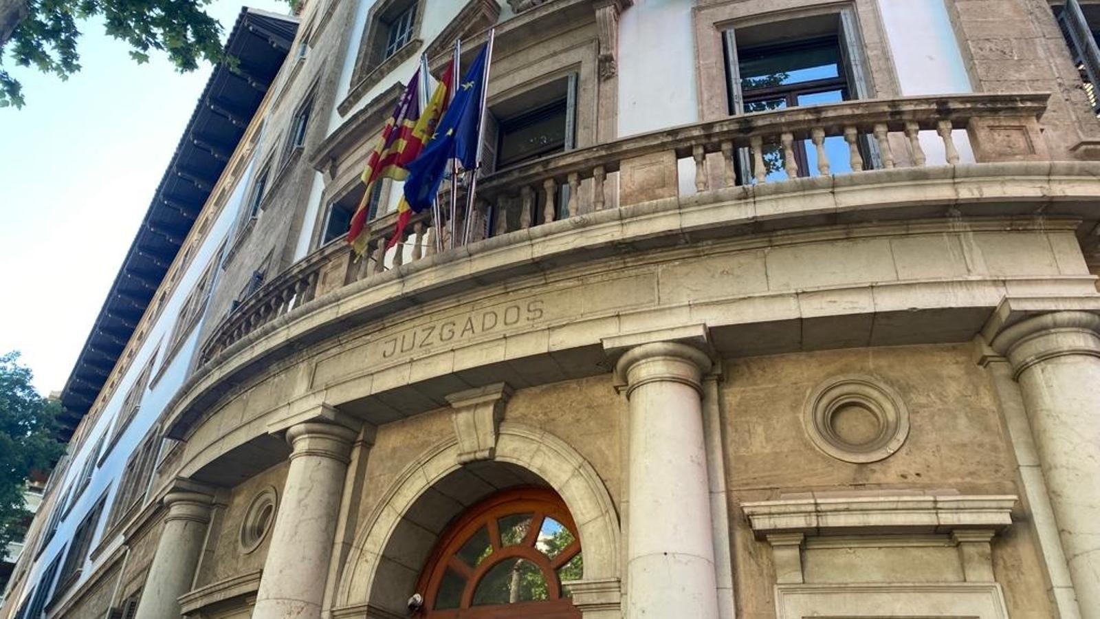 Los juzgados de avenida Alemania.