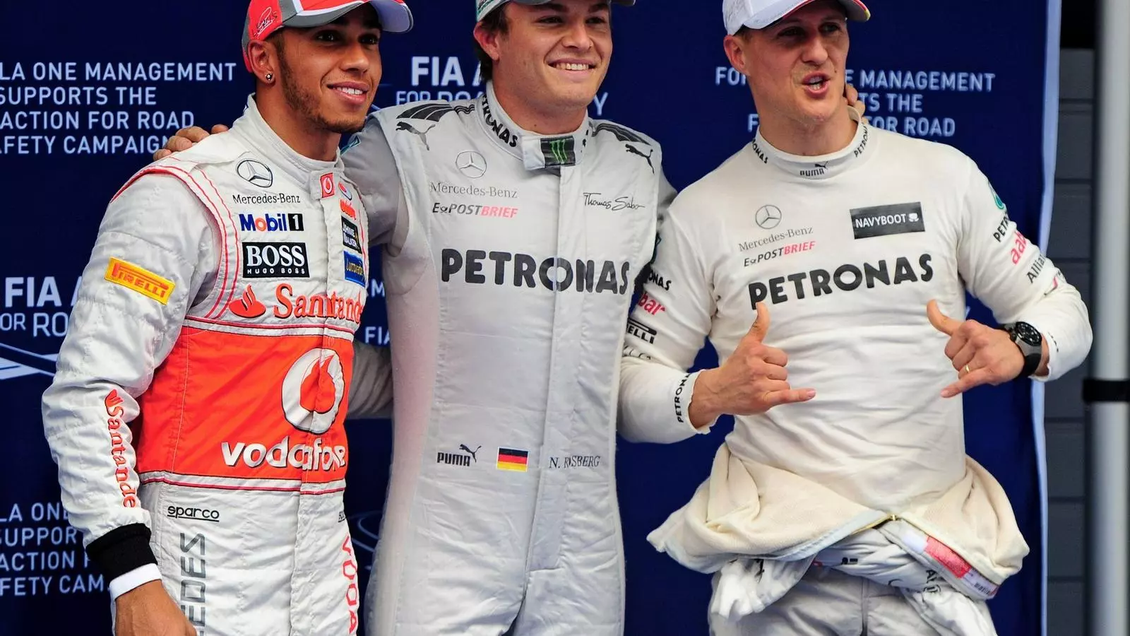 Hamilton, Rosberg i Schumacher, els millors als entrenaments oficials del GP de la Xina