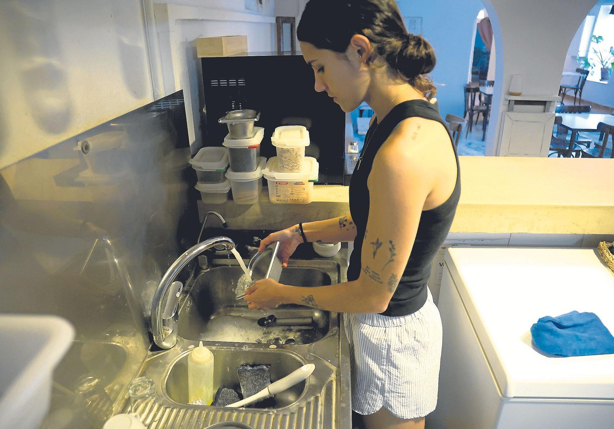 Aquest restaurant del centre de Manacor disposa d’un sistema d’osmosi connectat a la cuina i a la cafetera.