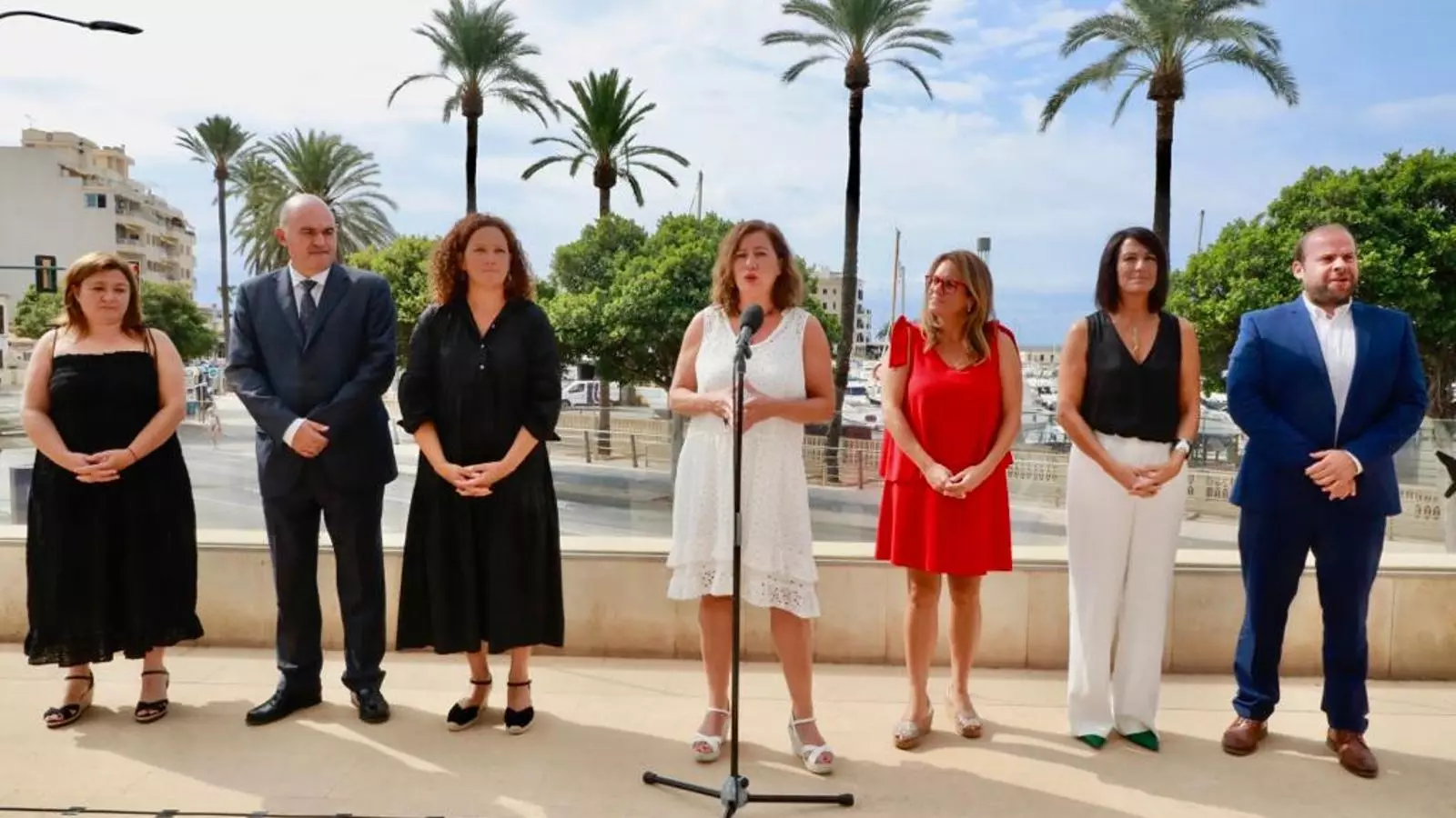 Roda de premsa porterior a la V Conferència de Presidents de la X legislatura