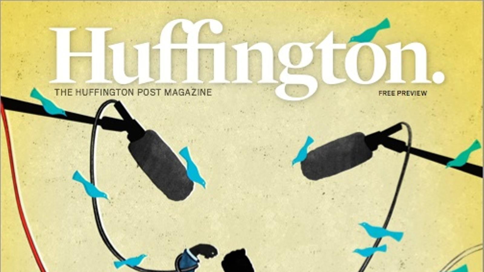 Primera portada de 'The Huffington Post'