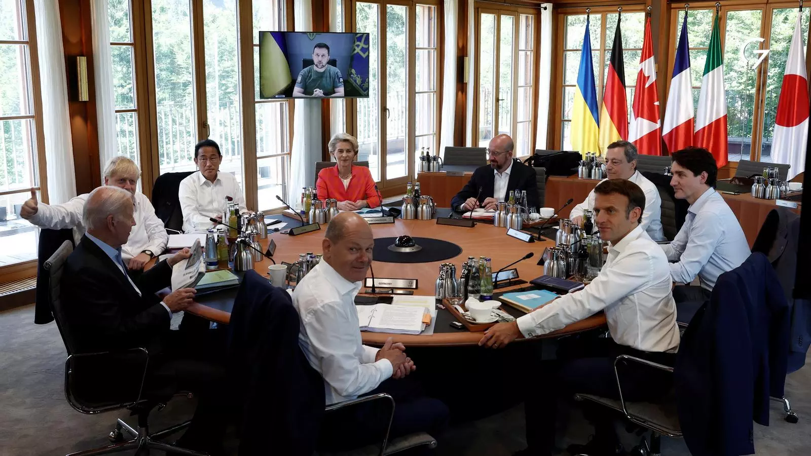 Reunió de los representantes del G7 en Alemania