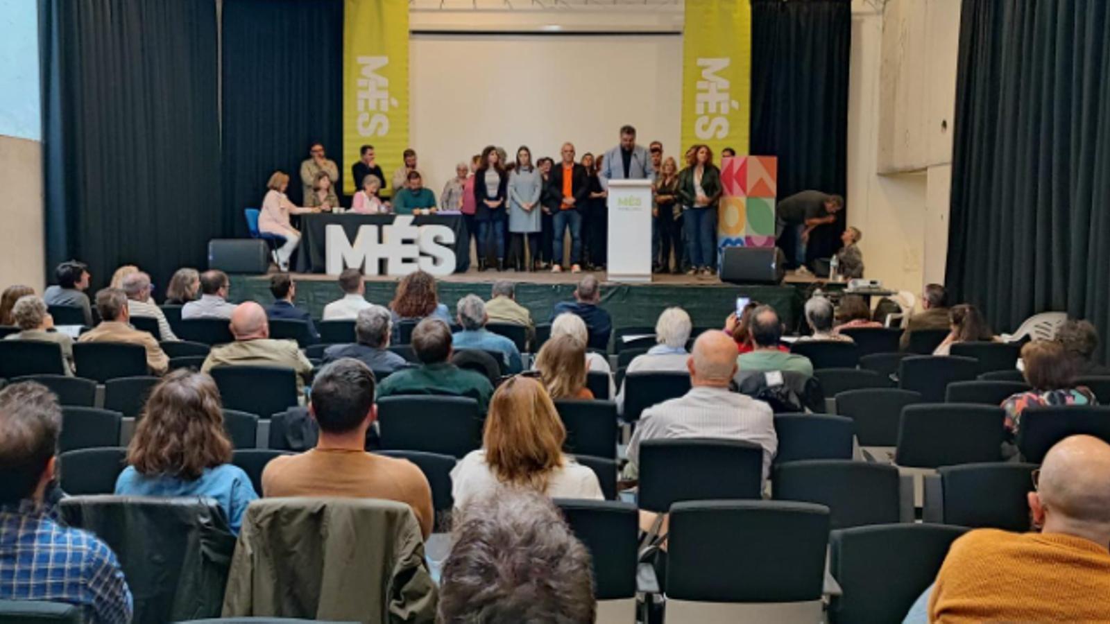 Foto de la VI Assemblea General de MÉS per Mallorca.