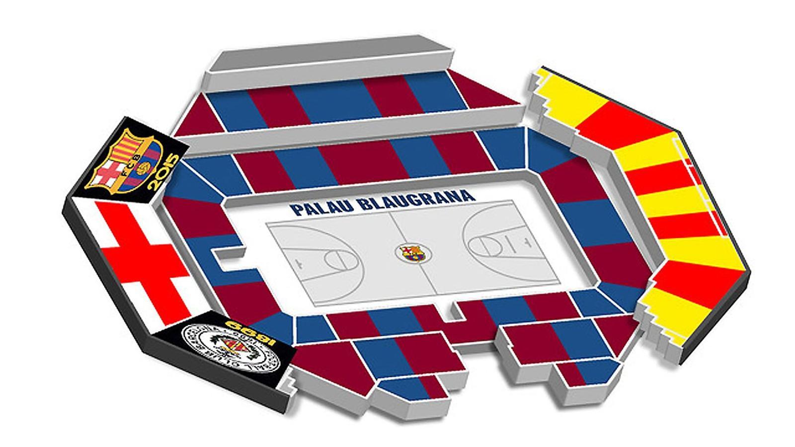 El Palau Blaugrana, un veritable fortí europeu