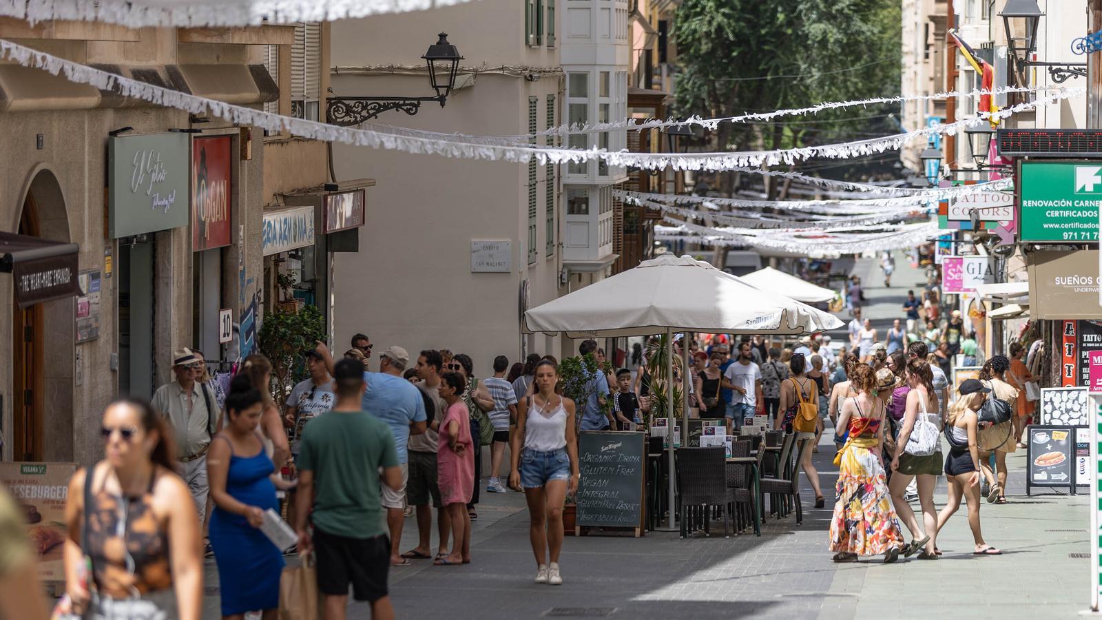 People in Palma.
