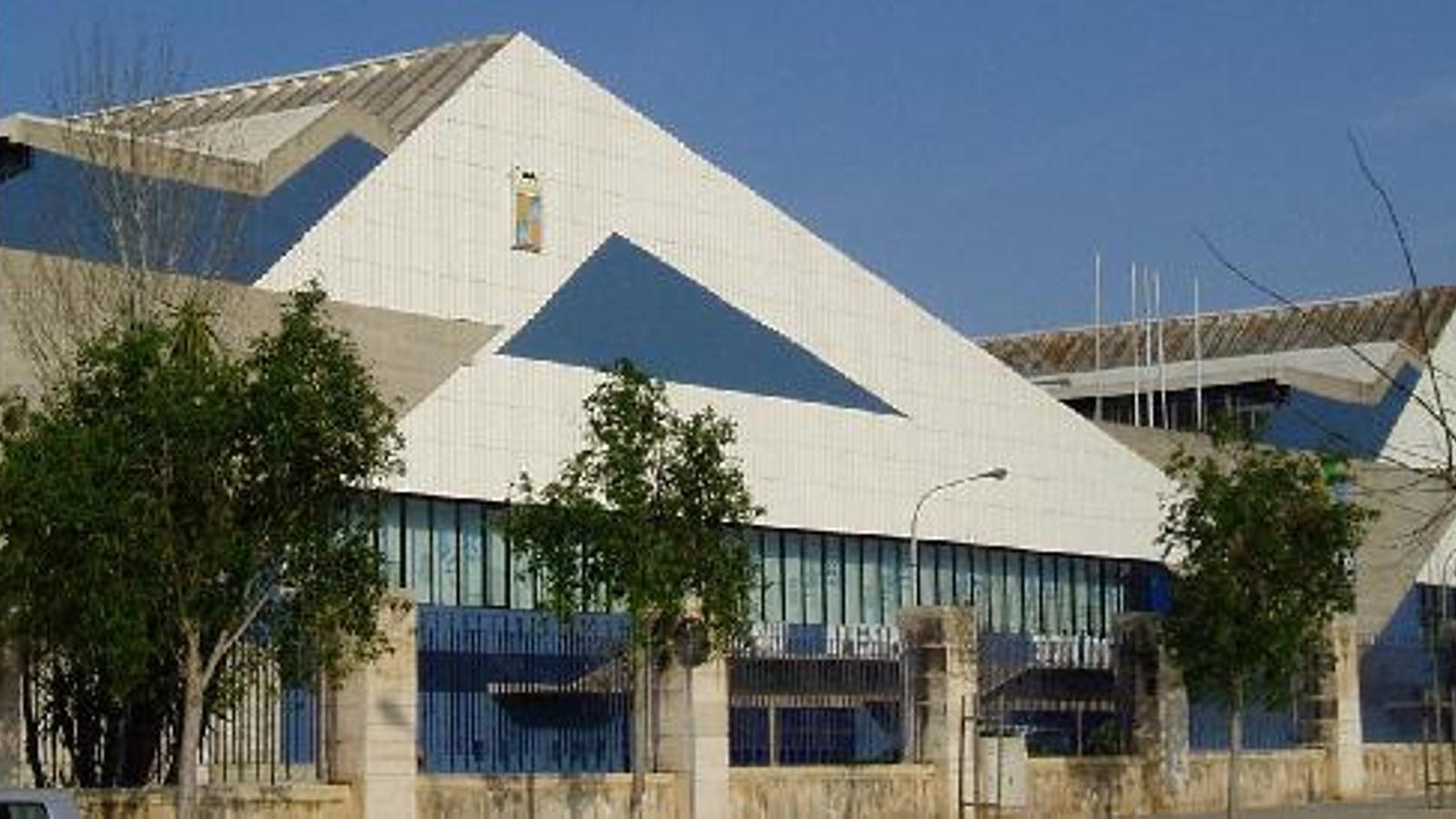 Son Moix, el Palau municipal d'esports de Palma.