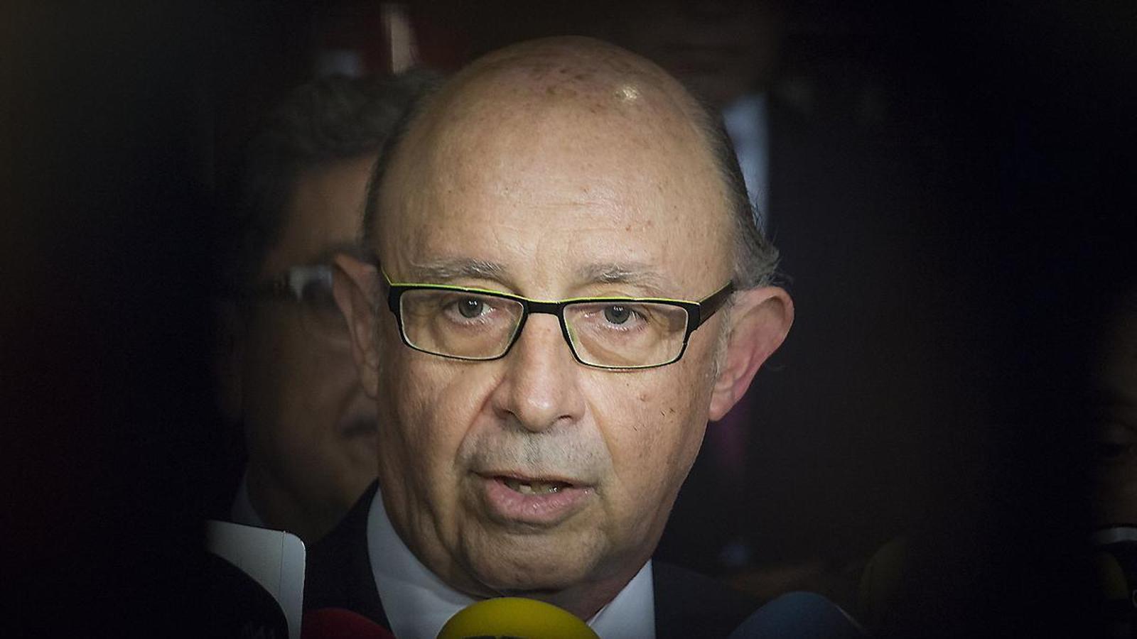 Cristóbal Montoro in a file image.