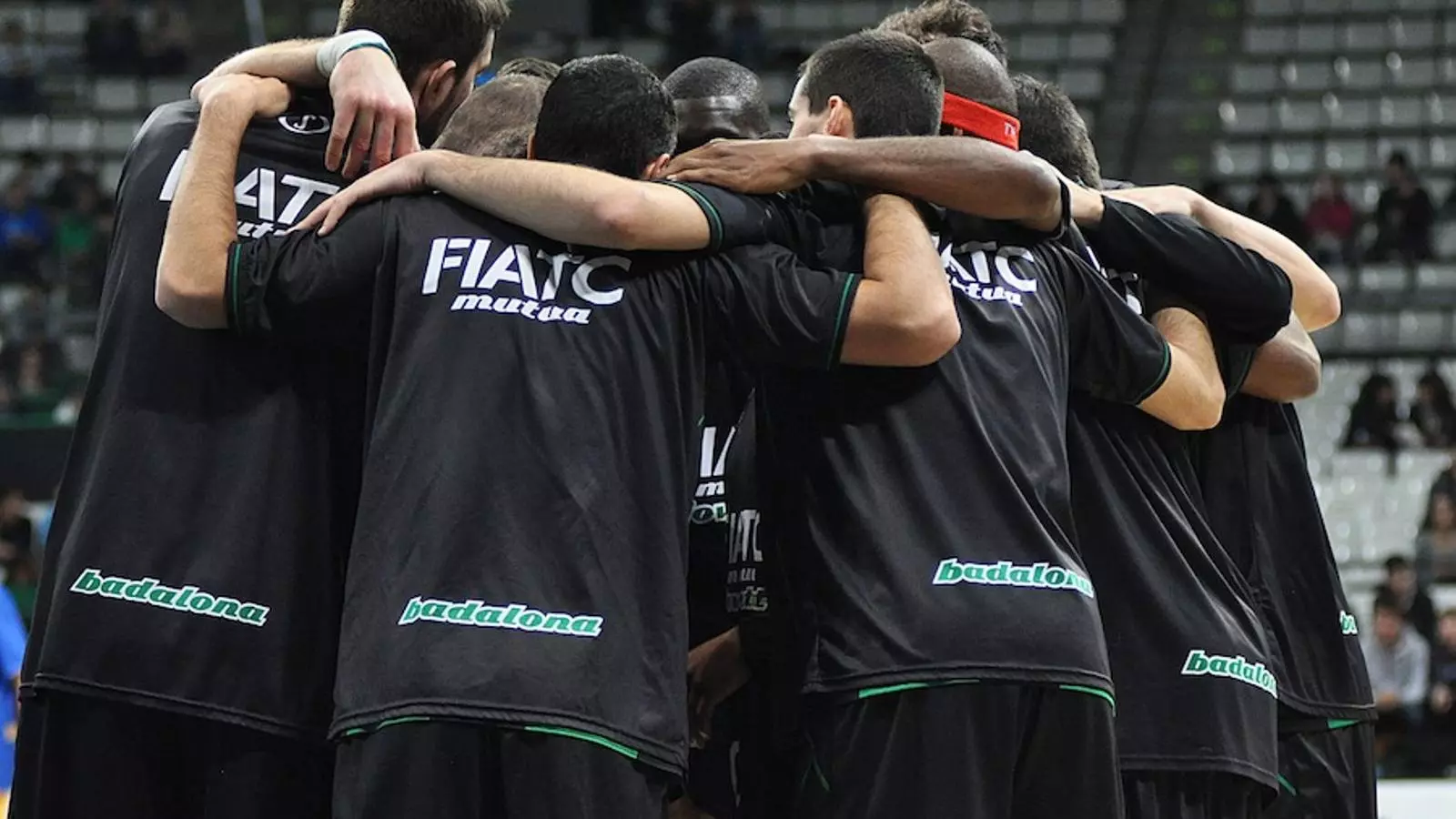 Els jugadors de la Penya, abans d'un partit / ACB PHOTO