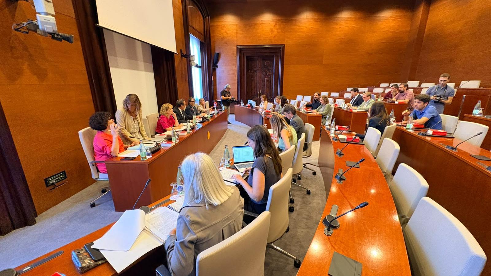 Meeting of the board of spokespersons this Tuesday