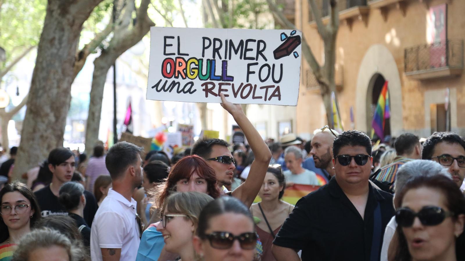 Manifestació de l'Orgull a Palma