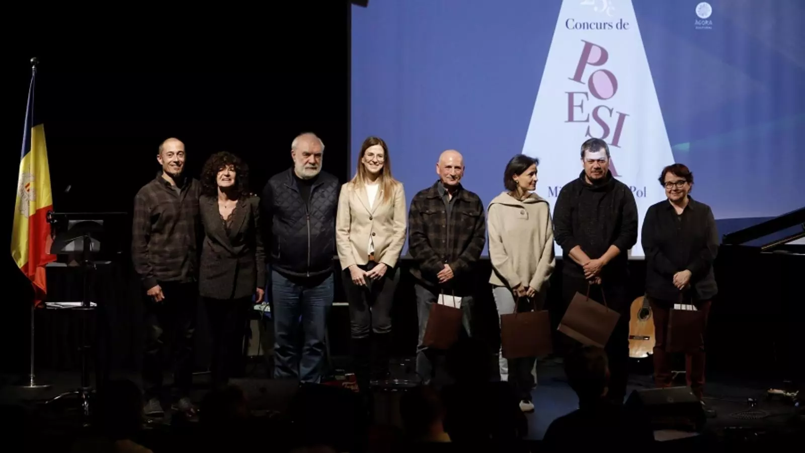Els premiats del 25è Concurs de poesia Miquel Martí i Pol.