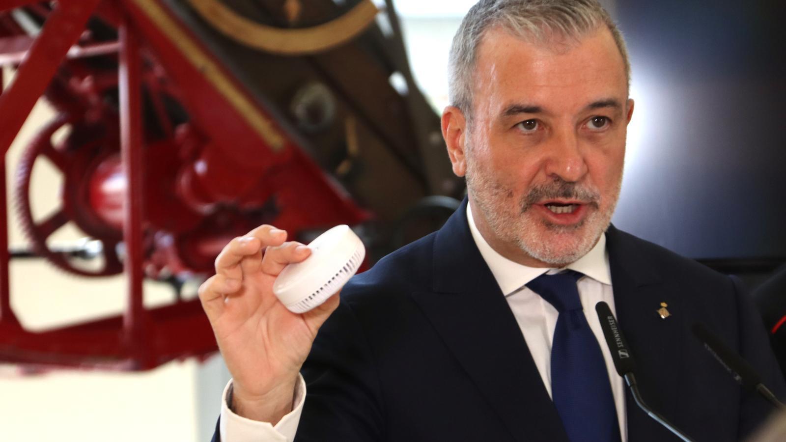 The mayor, Jaume Collboni, this Wednesday.