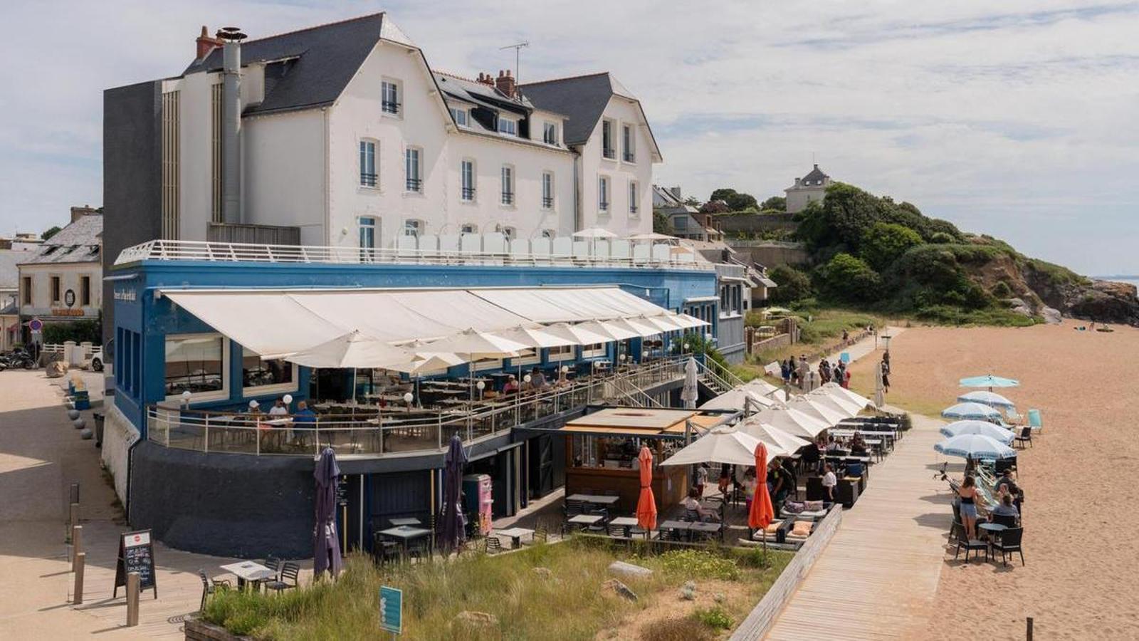 The Hotel de la Plage, where Jacques Tati filmed a movie