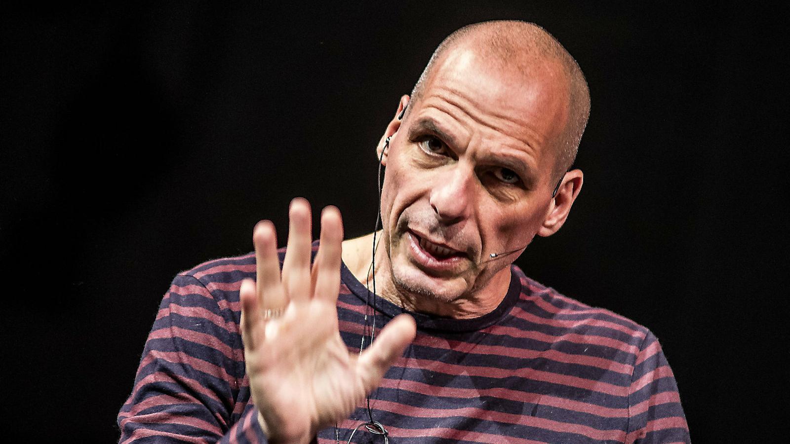 The former Greek Finance Minister Iannis Varoufakis in a file image.