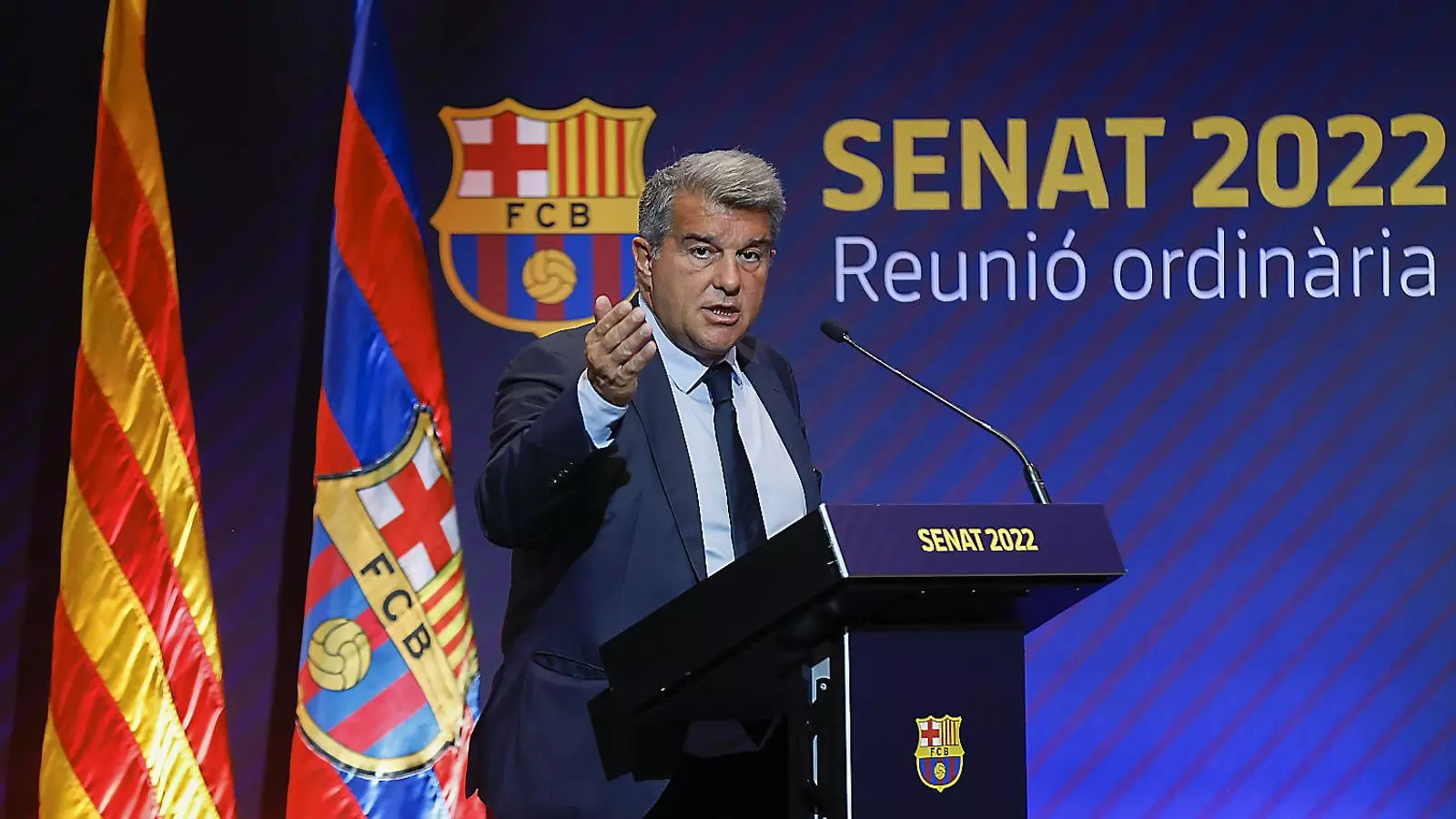 Joan Laporta, actual presidente del Barça.