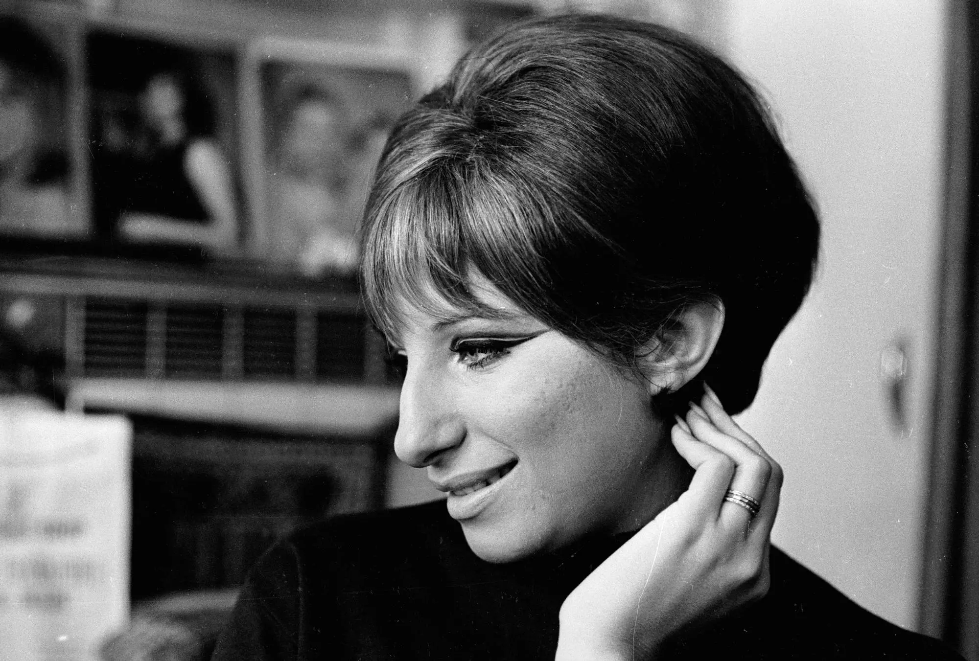 Barbra Streisand en una fotografia del 1965, després de l'èxit del musical 'Funny girl'