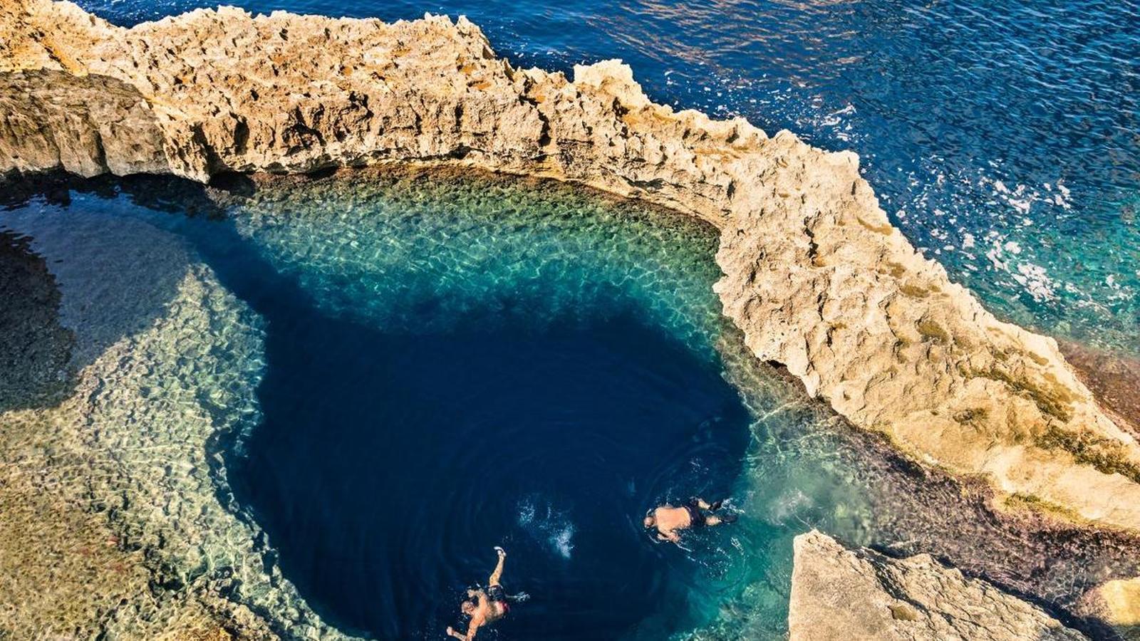 Gozo is a Mediterranean island located between Sicily and the coast of Africa.