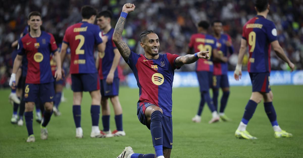 El Barça destroza al Real Madrid en la final de la Supercopa