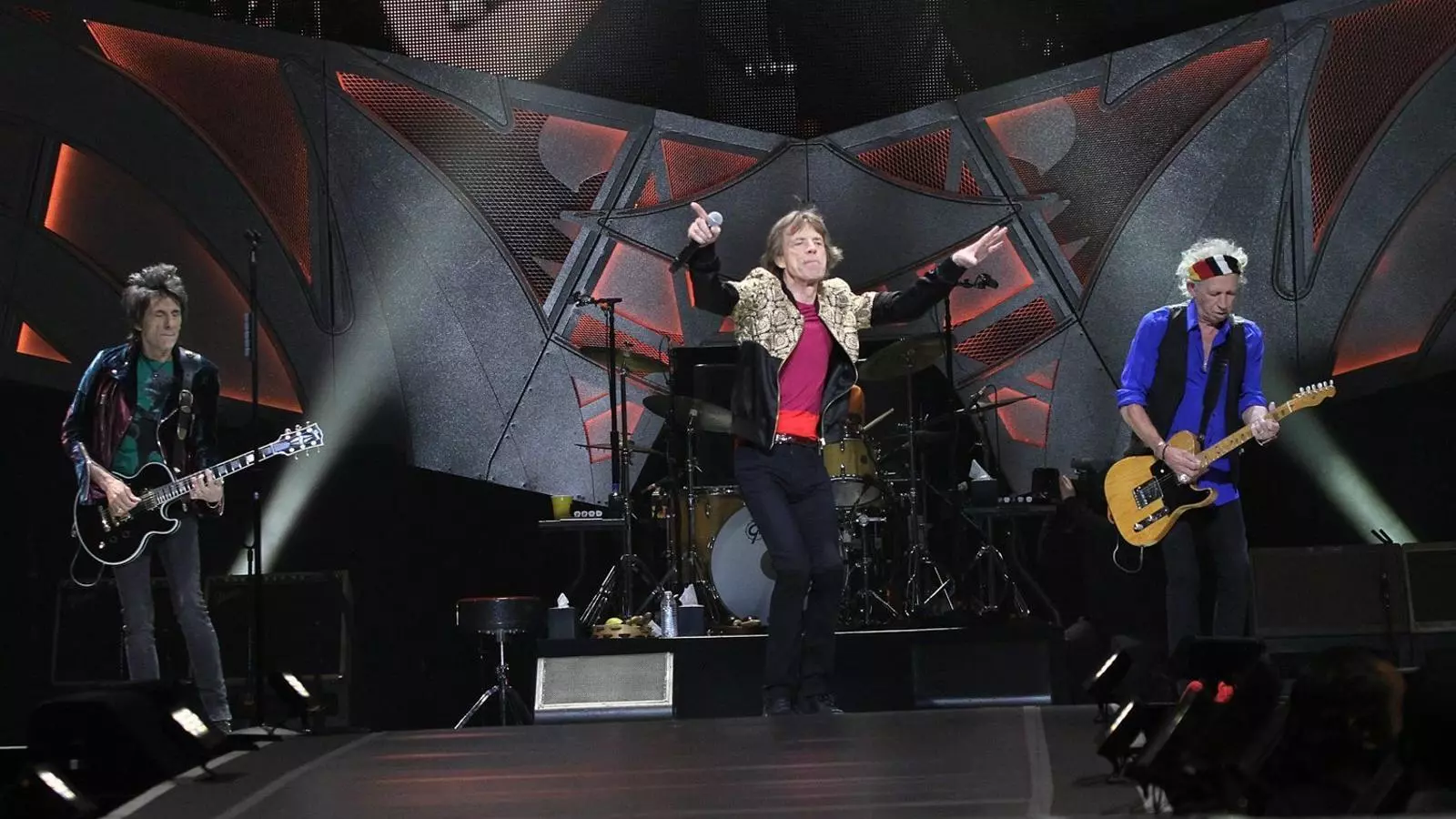Els Rolling Stones al concert del 23 d’octubre
A Las Vegas, Nevada.