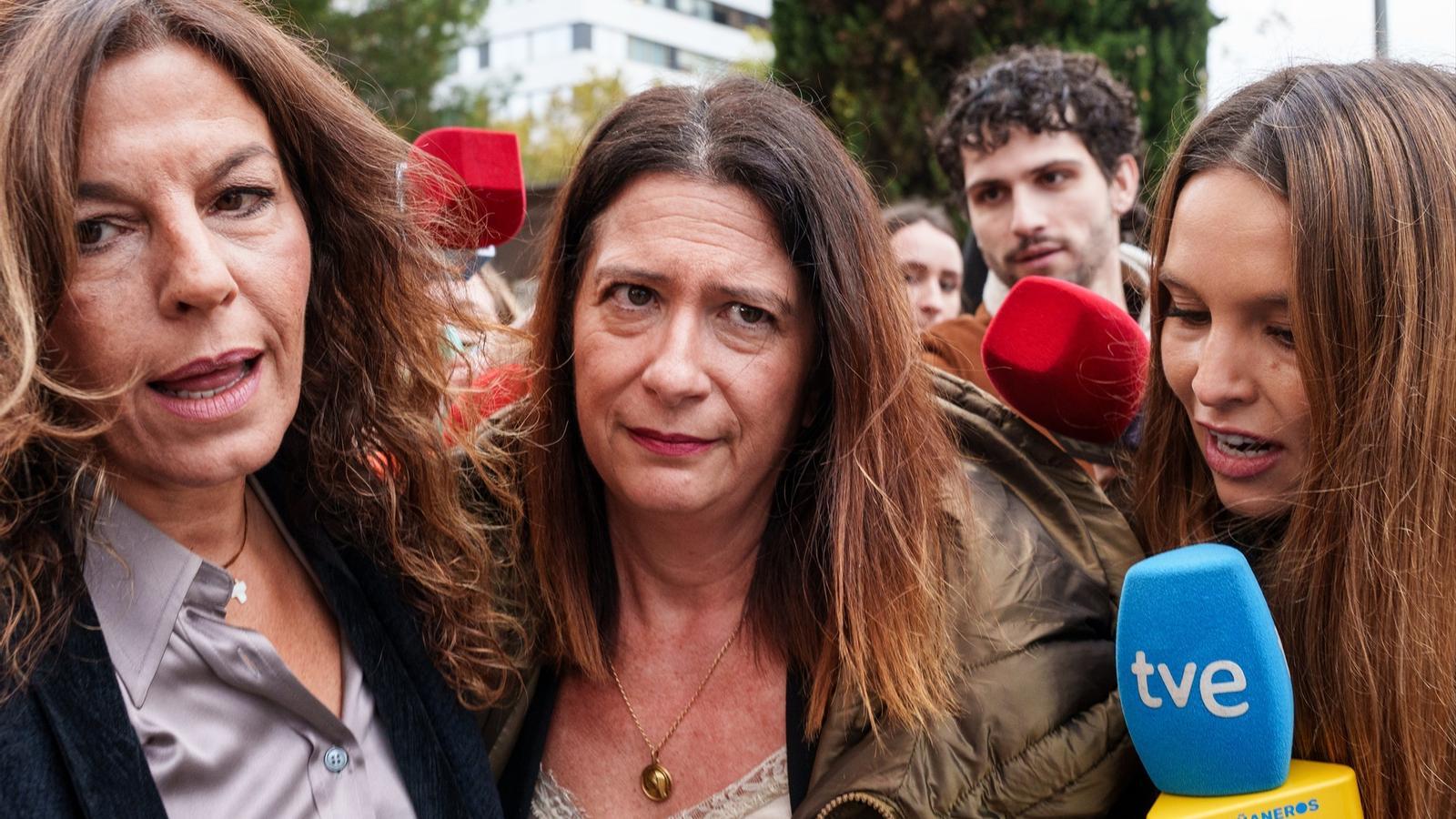 Leire Díez llegando a los juzgados de Plaza de Castilla para declarar el pasado 17 de noviembre