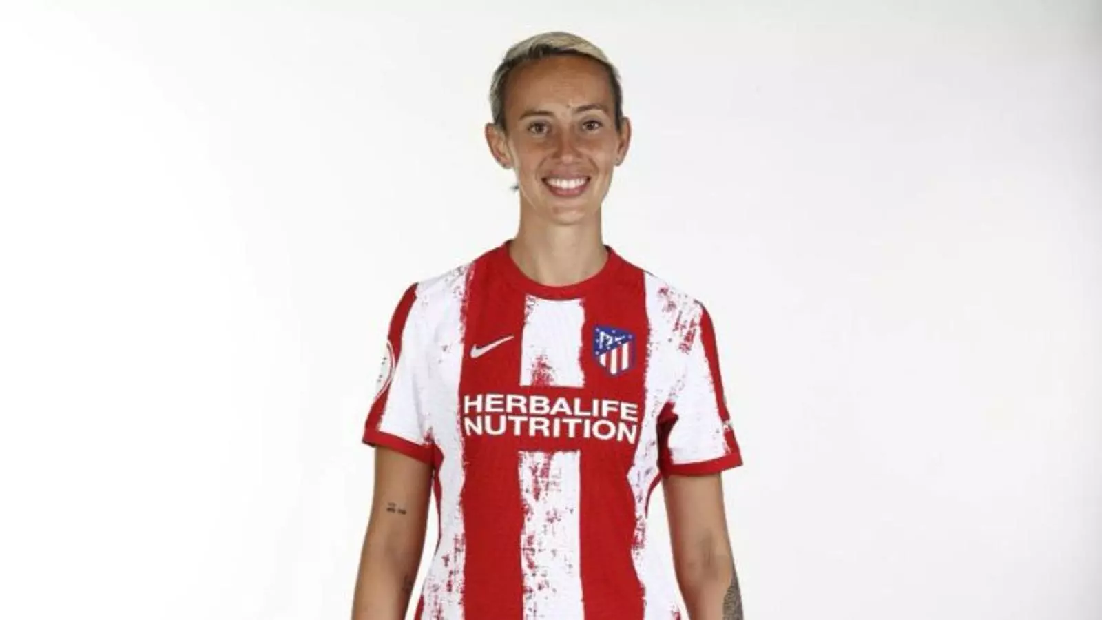 La jugadora de l'Atlètic de Madrid Virginia Torrecilla