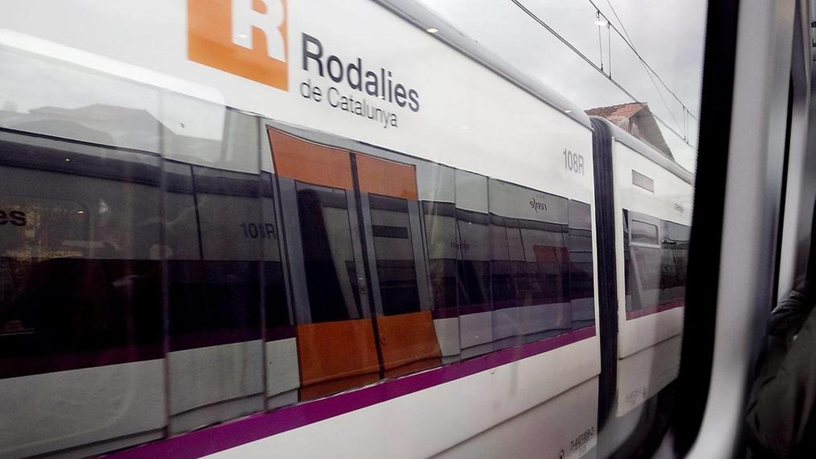 File image of a commuter train