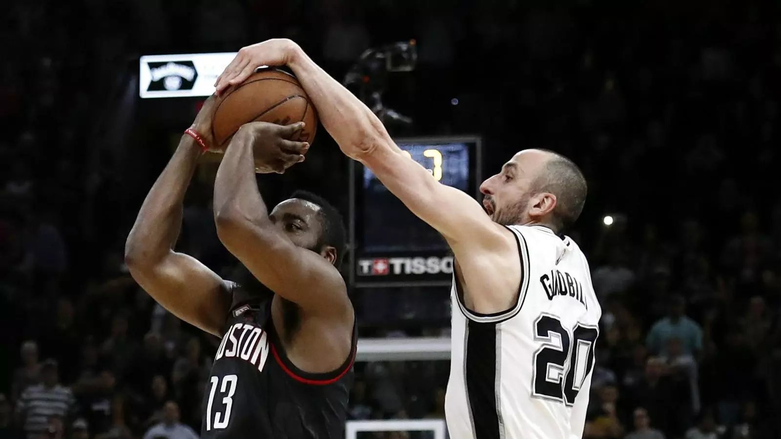 El tap de Ginobili a Harden