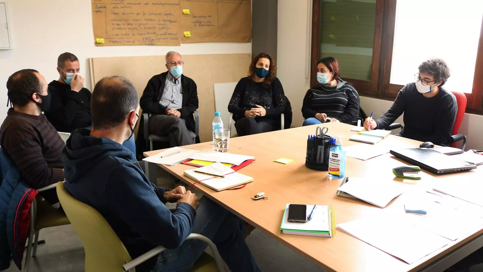 Les oficines de Ponent Coopera a Cal Trepat, a Tàrrega.