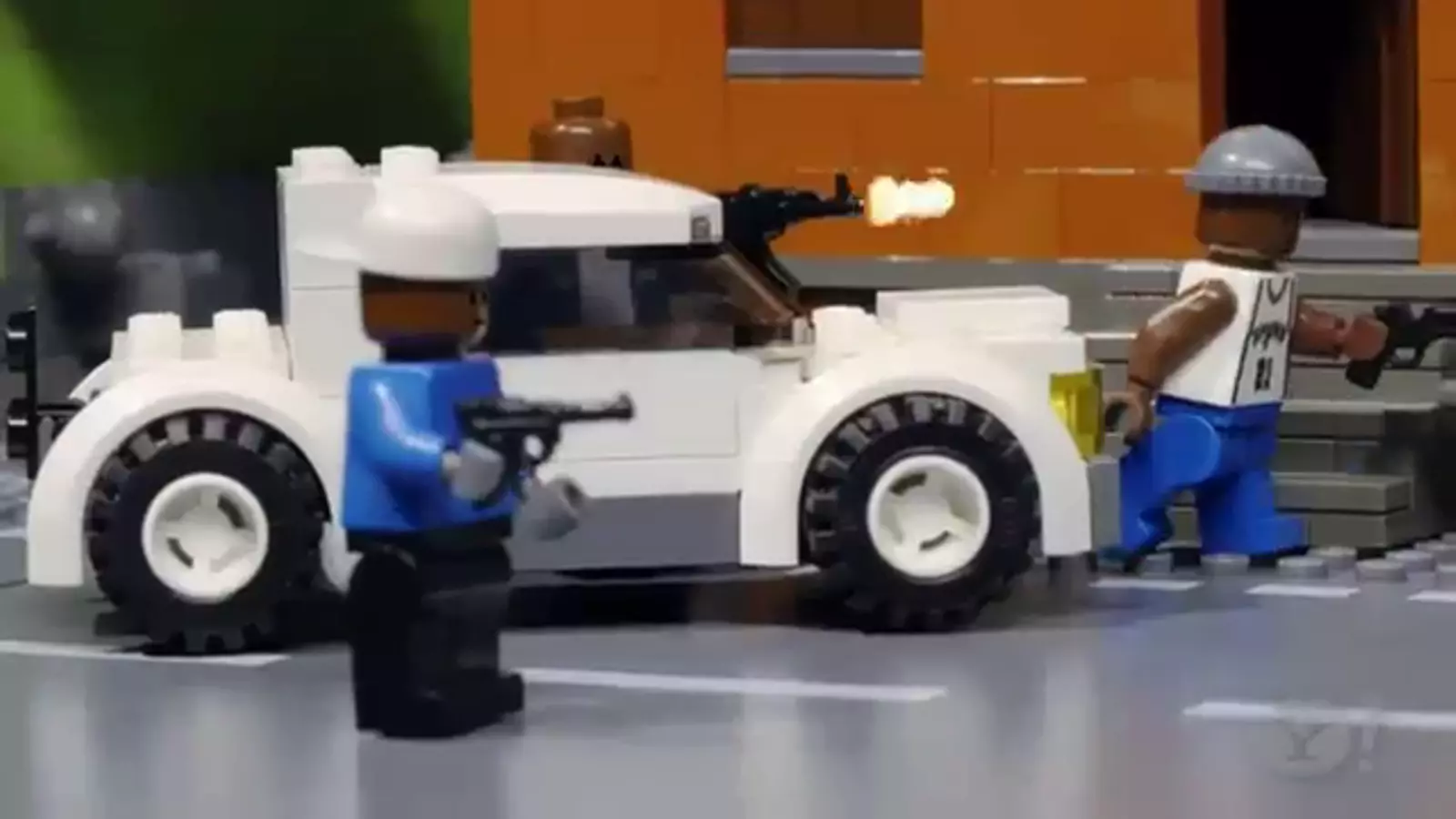 'The wire' en versió Lego