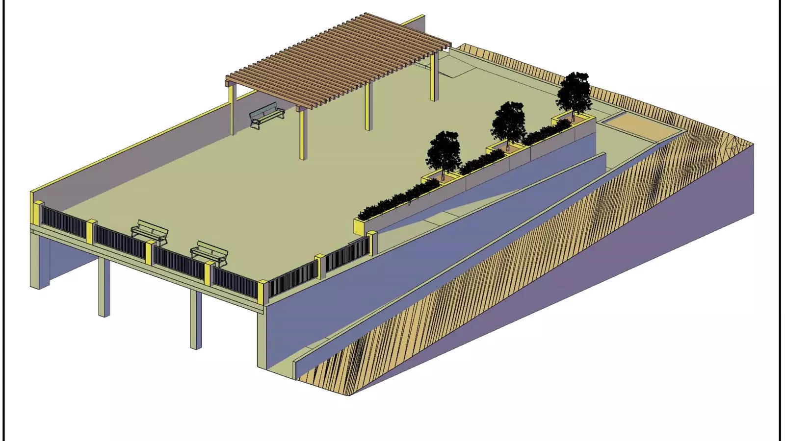 Projecte de la futura plaça a Portopetro