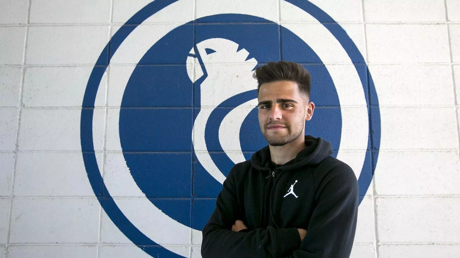 Óscar Melendo, jugador de l'Espanyol.