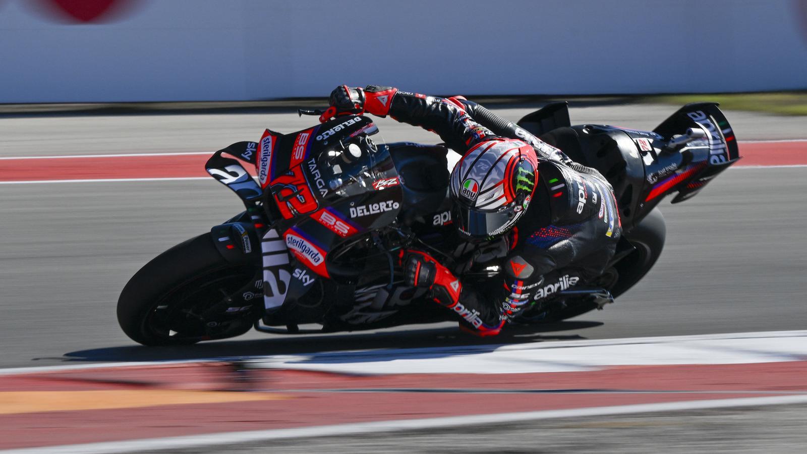 Marco Bezzecchi at the United States Grand Prix