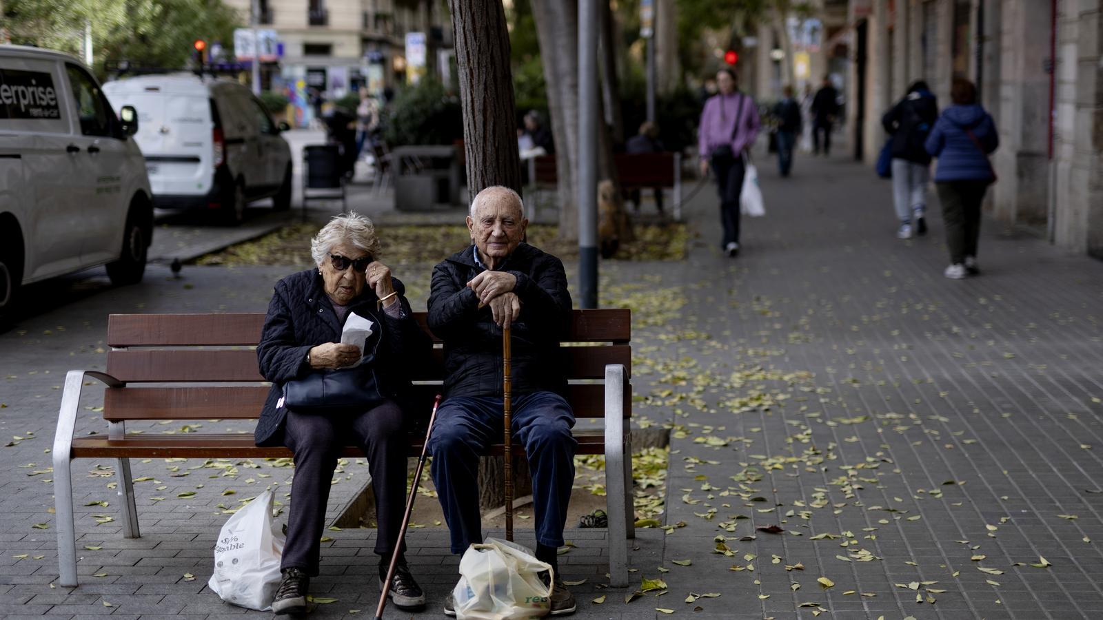 25112402FM Third age retirement old age old retired retired Barcelona 24 11 2025 Photo Francesc Melcion Diari Ara