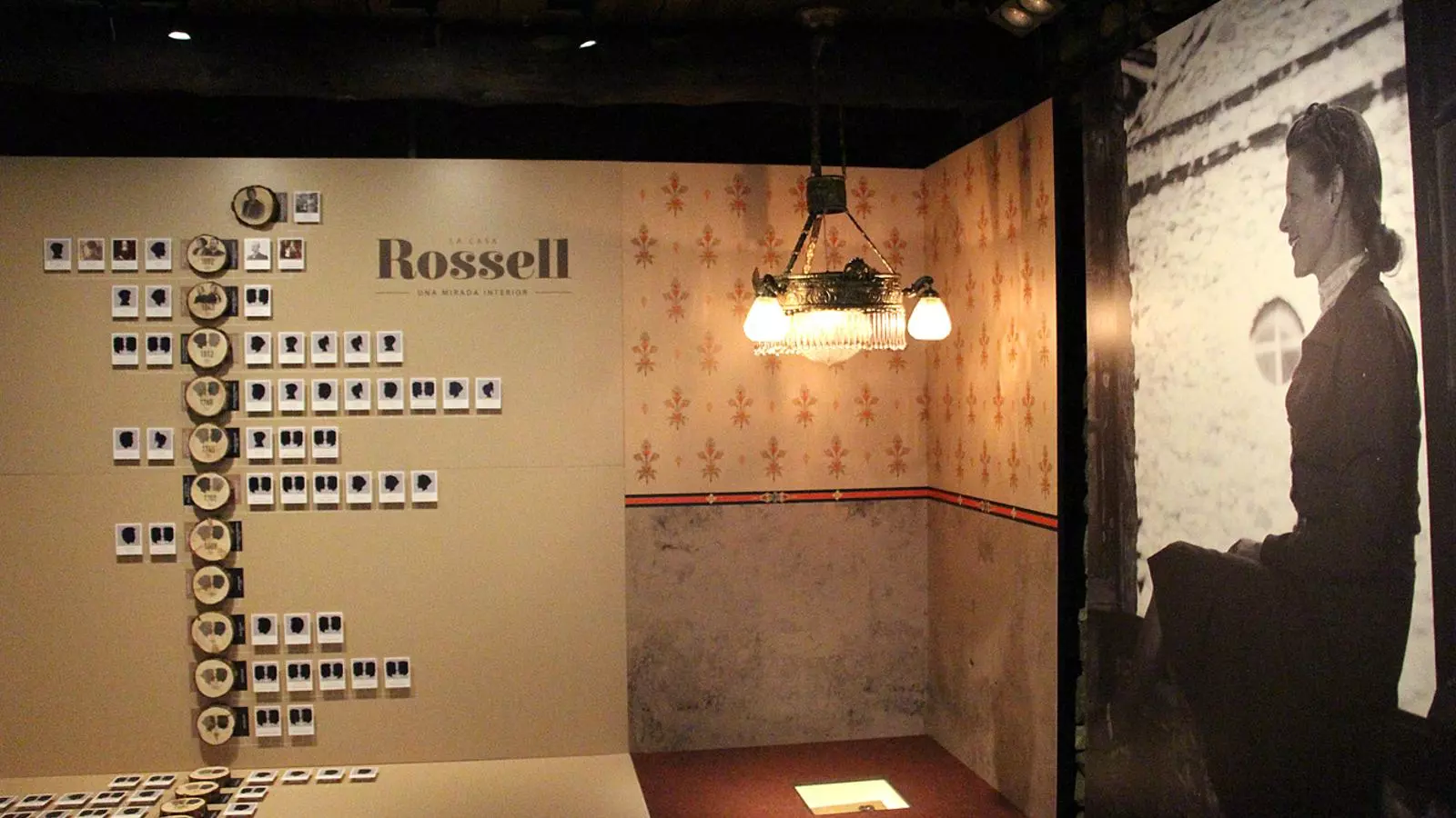 Una de les escenografíes de l'exposició 'La casa Rossell: una mirada interior'. / M. M. (ANA)