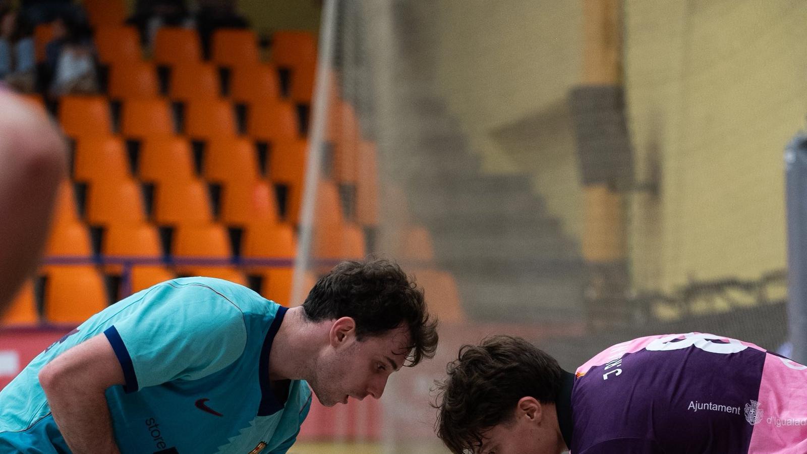 The final of the Spanish roller hockey Super Cup played in Olot between Barça and Igualada