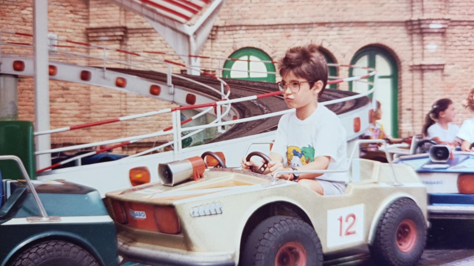En Roc Casagran durante una escapada familiar, en una imagen de archivo.